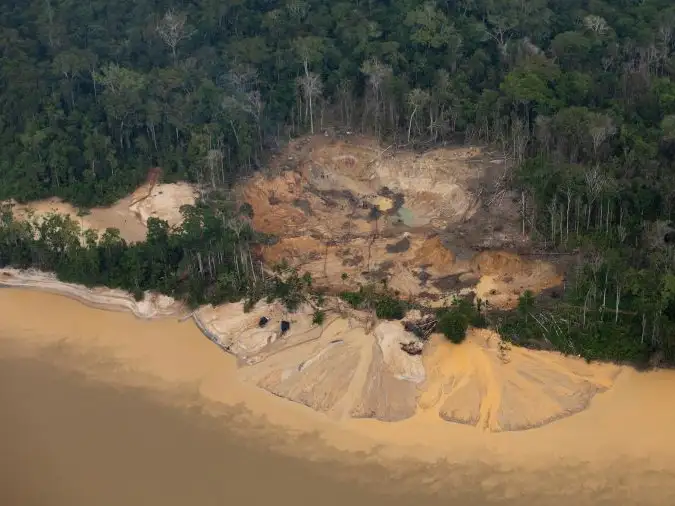 Latin America - Gold mining in Brazil