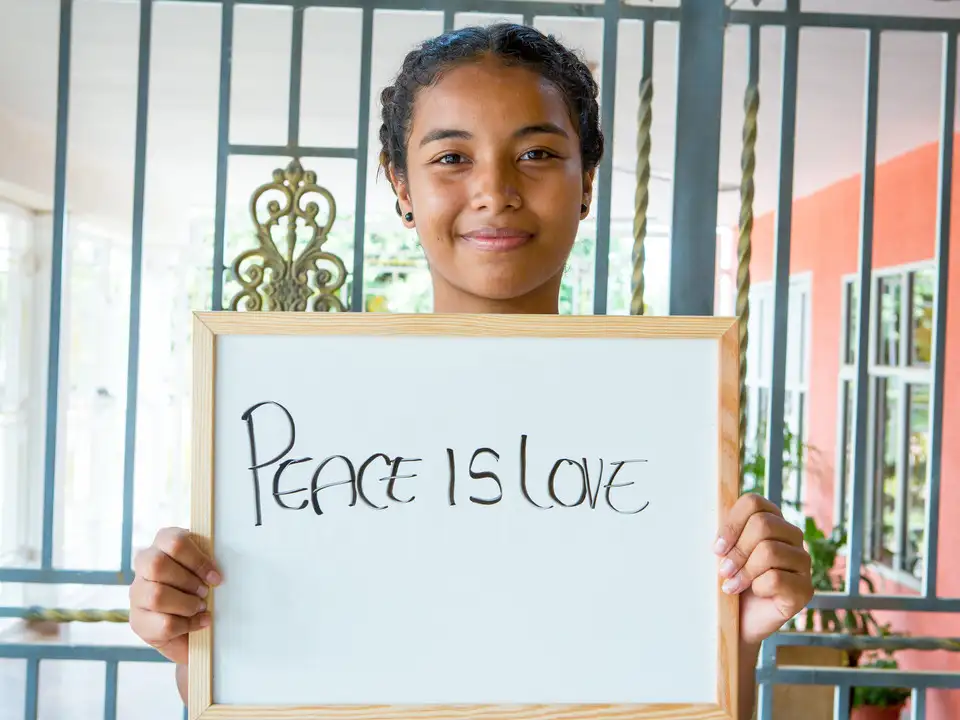 Peace is...