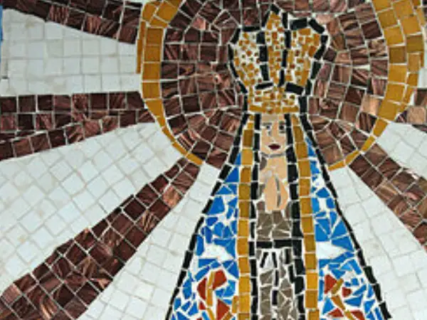 Mary mosaic
