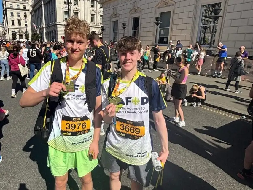 Blog - CAFOD runners take on Rome and London