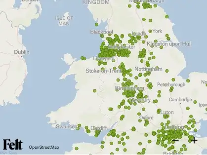 Pledge map