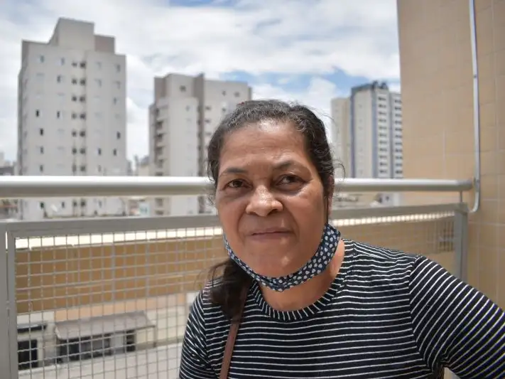 Vera is overjoyed to finally have her own home.