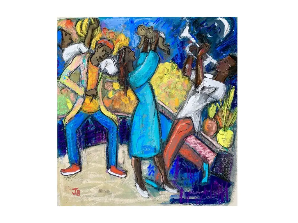 Mother and Child in Brixton Market