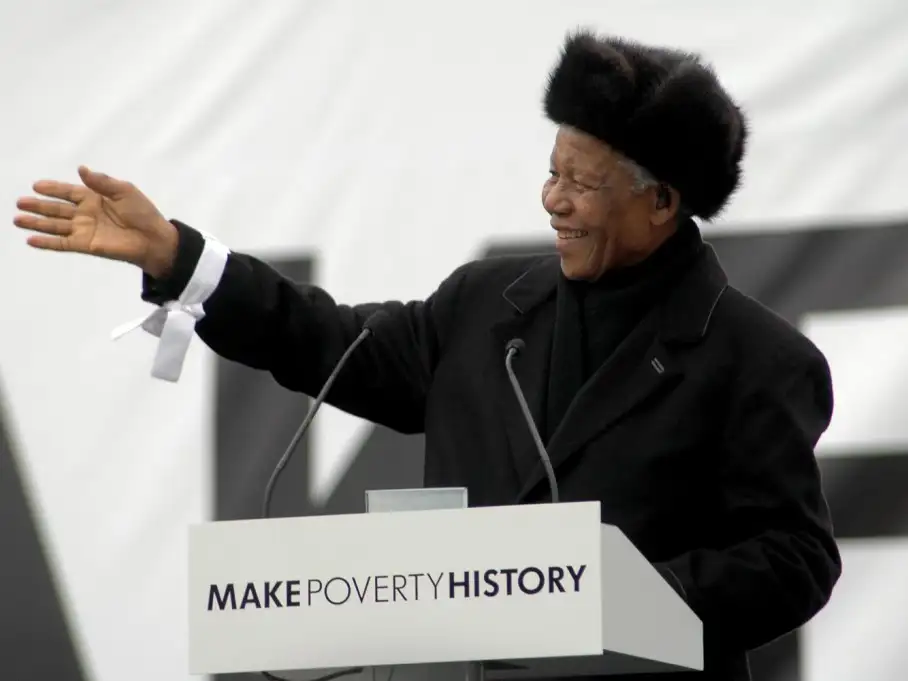 Nelson Mandela banner