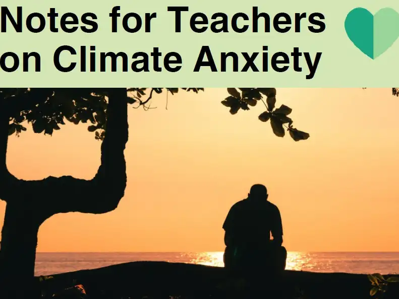 Climate anxiety notes