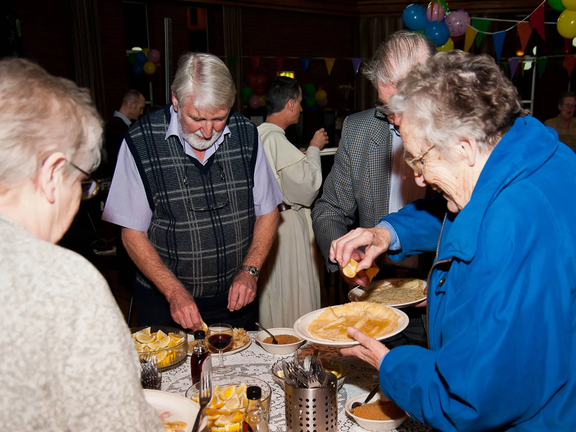 Let us share our feast