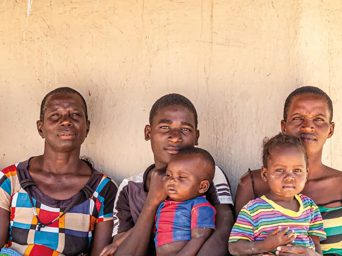 Nomalita, 49 and her family