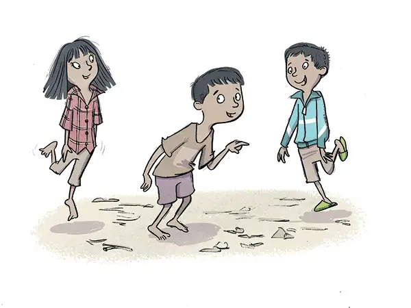 A game from Cambodia